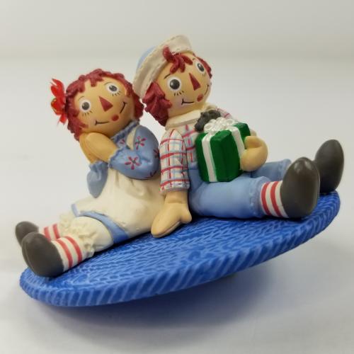 Елочная игрушка прищепка Подарок для тряпичной Энн, 03 г.