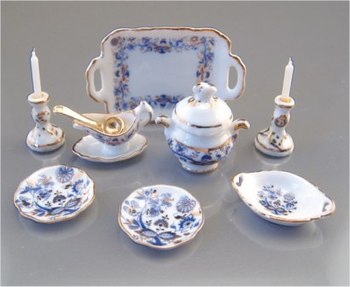 Столовый сервиз GOLD ZWIEBEL (со свечами)