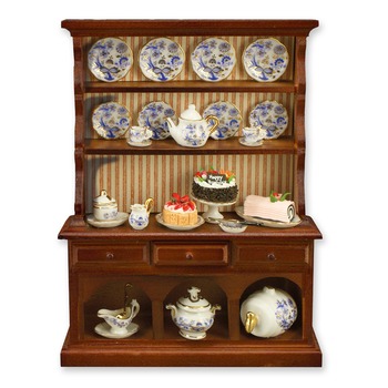 Буфет с сервизом Gold Onion