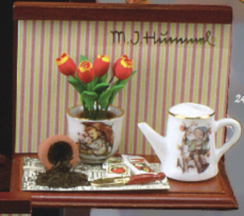 Минидисплей "Работа в саду" (Серия Хуммель)