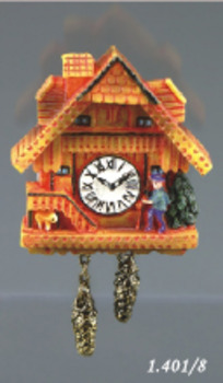 Часы с кукушкой "Медовые"