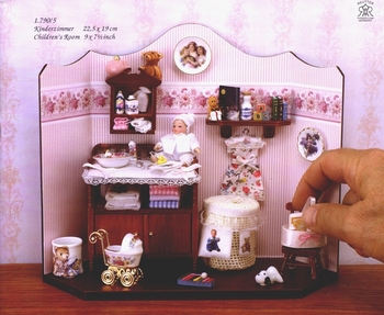 Диорама Детская комната