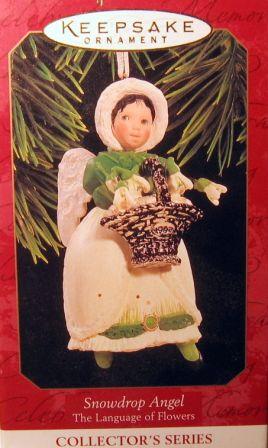 Статуэтка/Фигурка "Ангел с Подснежниками" 1997 г.