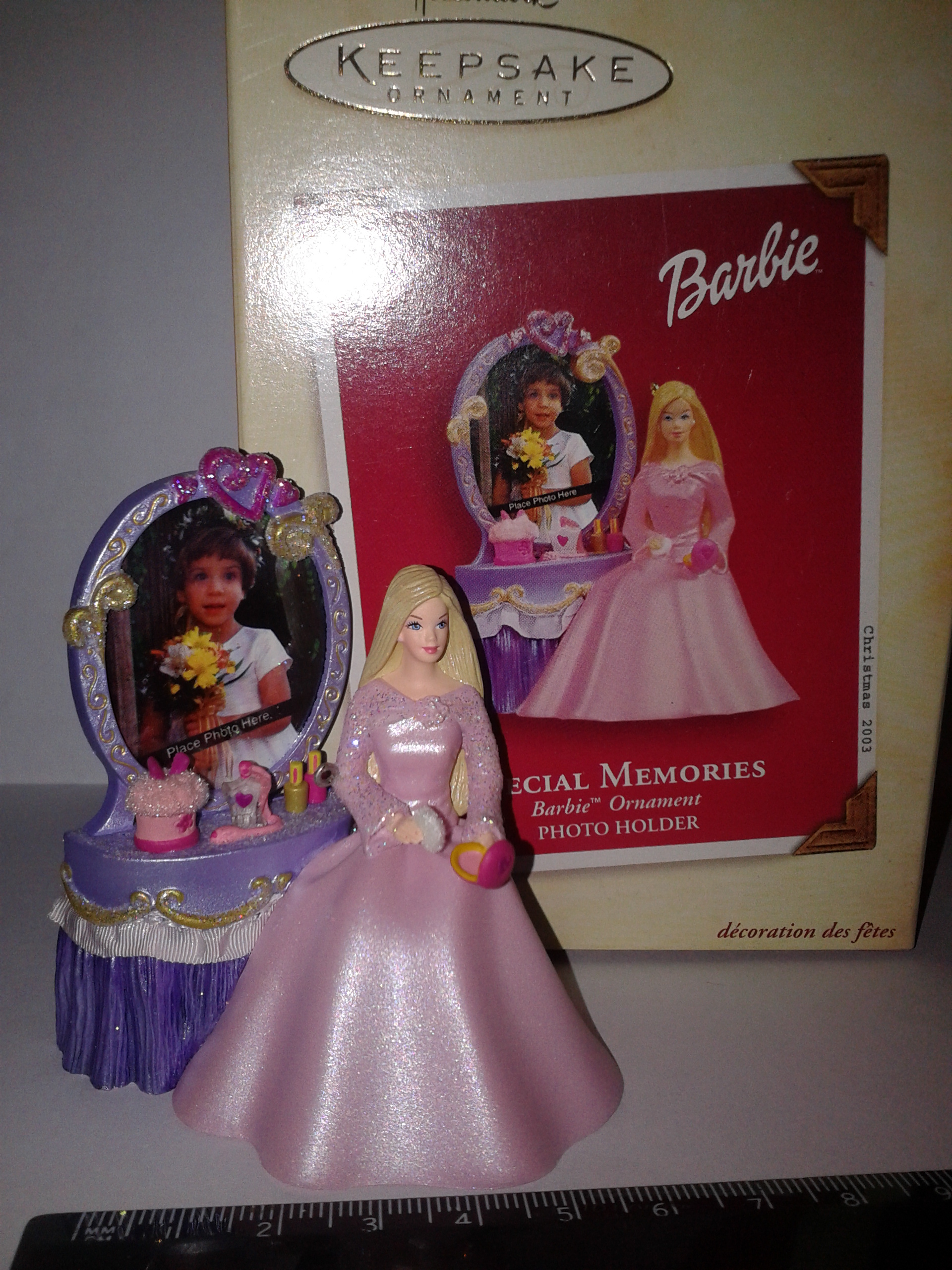 Рамка для фото с фигуркой Барби