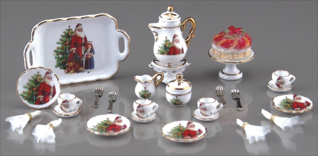 Сервиз новогодний, чайный.