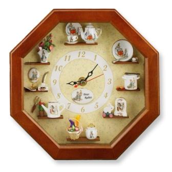 Часы настенные декорированные